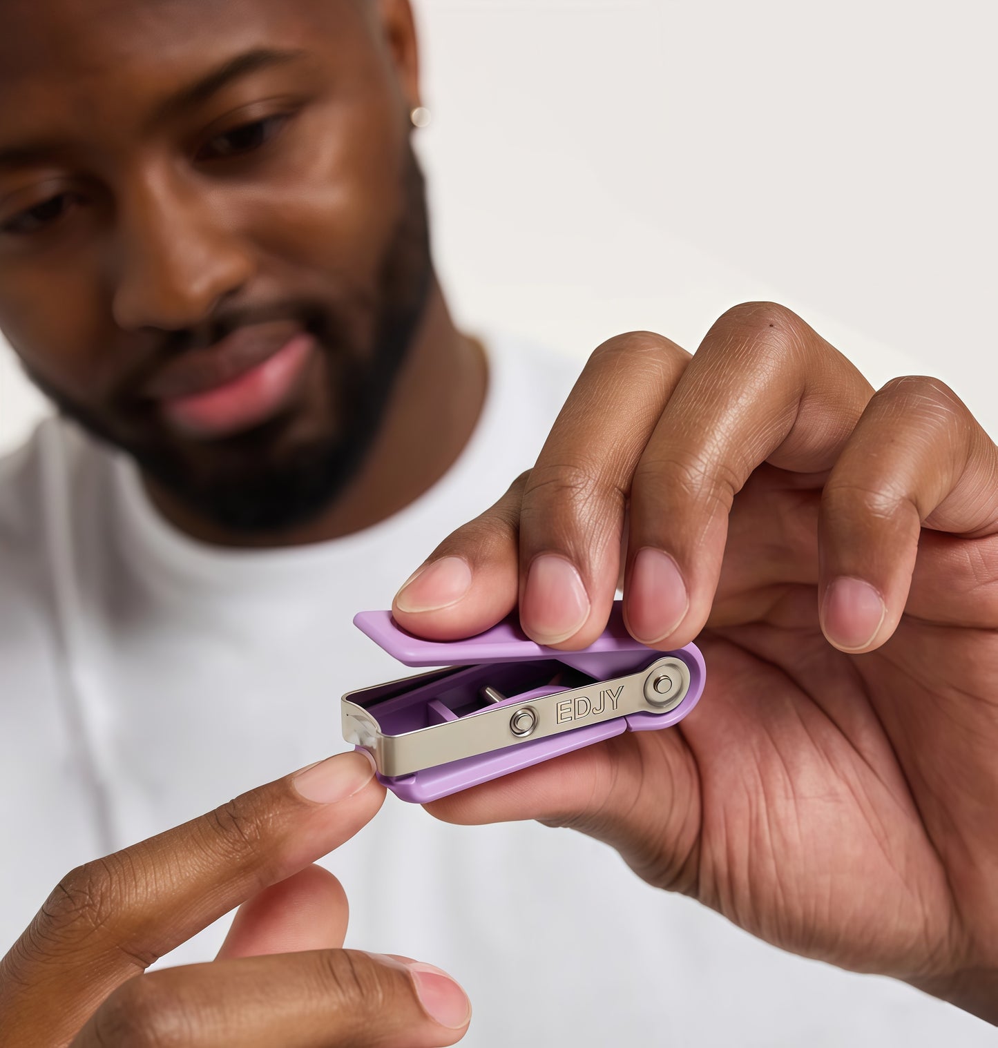 Fingernail Cutter - Precision Stainless Steel Nail Cutter for Fingernails | Sharp Blade, Ergonomic Design, Durable & Rust-Resistant | Ideal for Men and Women