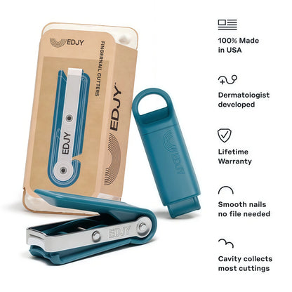 Fingernail Cutter - Precision Stainless Steel Nail Cutter for Fingernails | Sharp Blade, Ergonomic Design, Durable & Rust-Resistant | Ideal for Men and Women